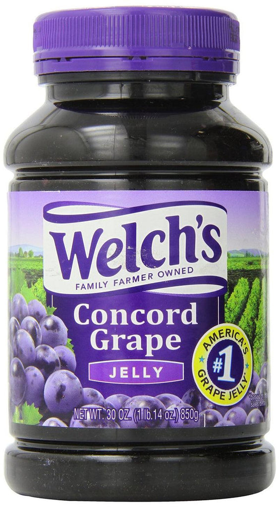 12 PACKS :  Concord Grape Jelly, 30 Ounce