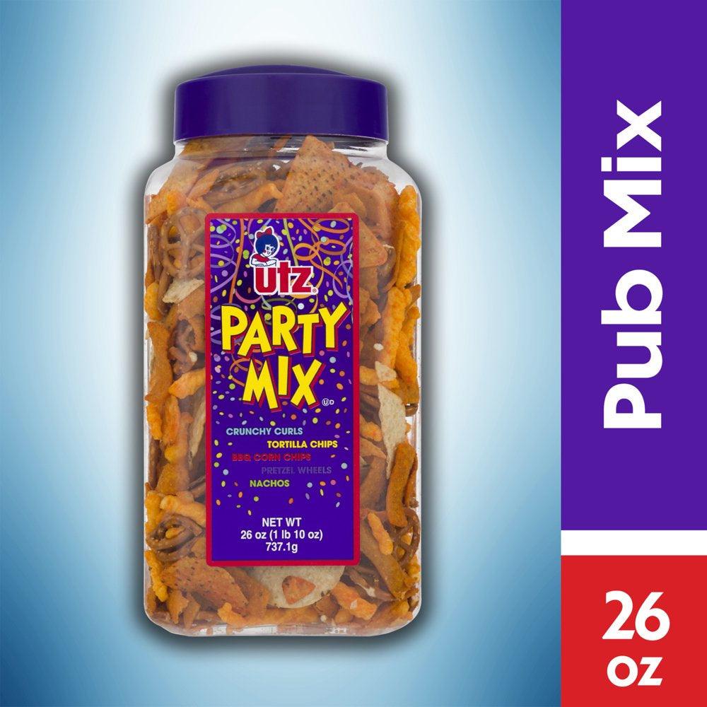 26 Oz Utz Party Mix Barrel