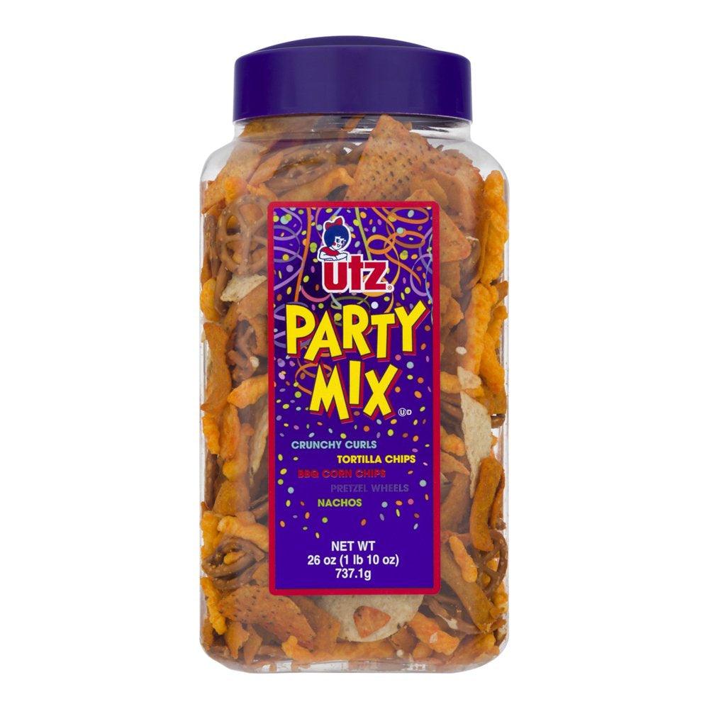 26 Oz Utz Party Mix Barrel