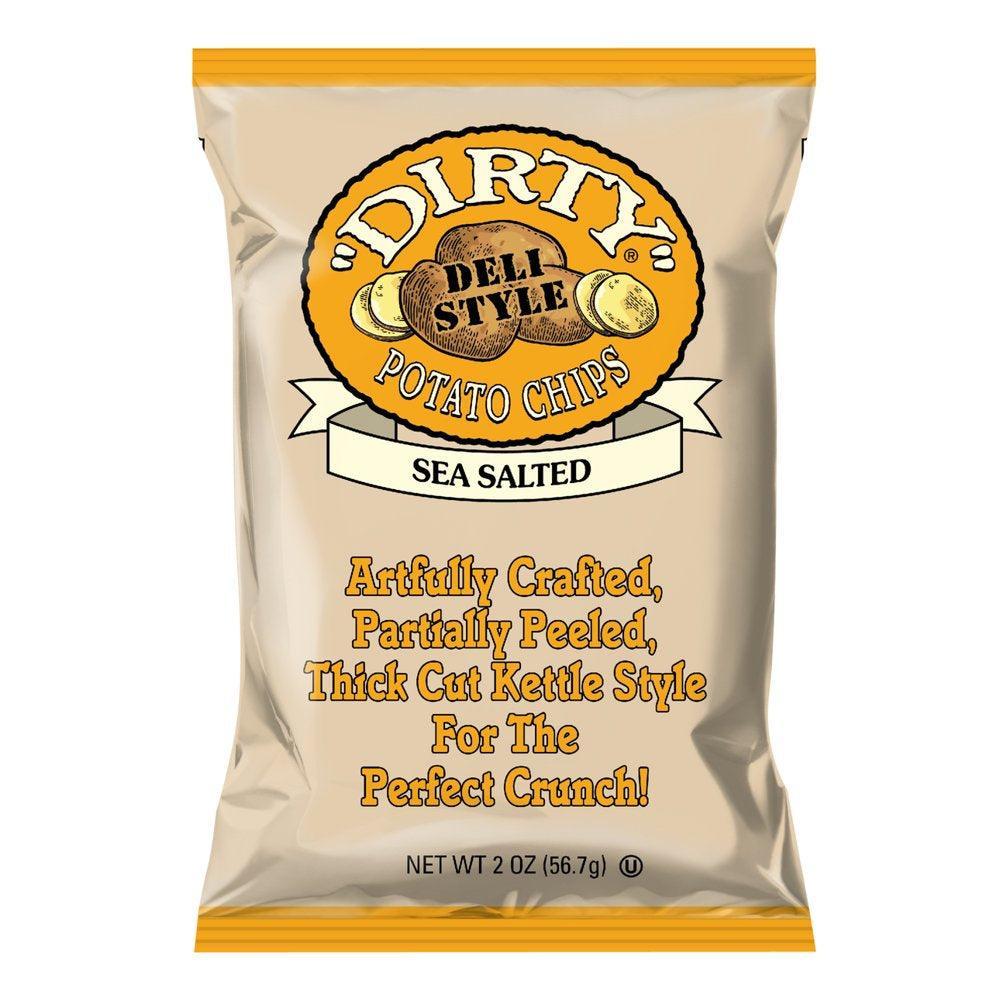 25 Ct &quot;Dirty&quot; Deli Style Potato Chips Variety Box