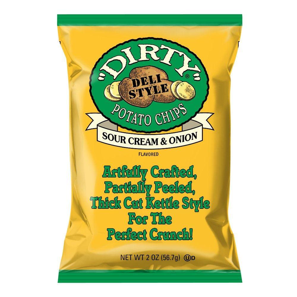 25 Ct &quot;Dirty&quot; Deli Style Potato Chips Variety Box