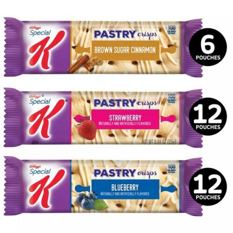 3 Cases  Special K Pastry Crisps, Variety Pack (60 Ct./Case)