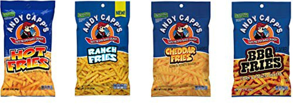 Capp&#039;S Snack Fries Variety Pack, Bundled by Tribeca Curations | 12 Count, 3 Oz. Bags