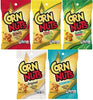 Corn Nuts Variety Pack 4Oz Size (Pack of 5) 1 of Each - BBQ, Ranch, Chile Picante, Original and Jalapeno Cheddar