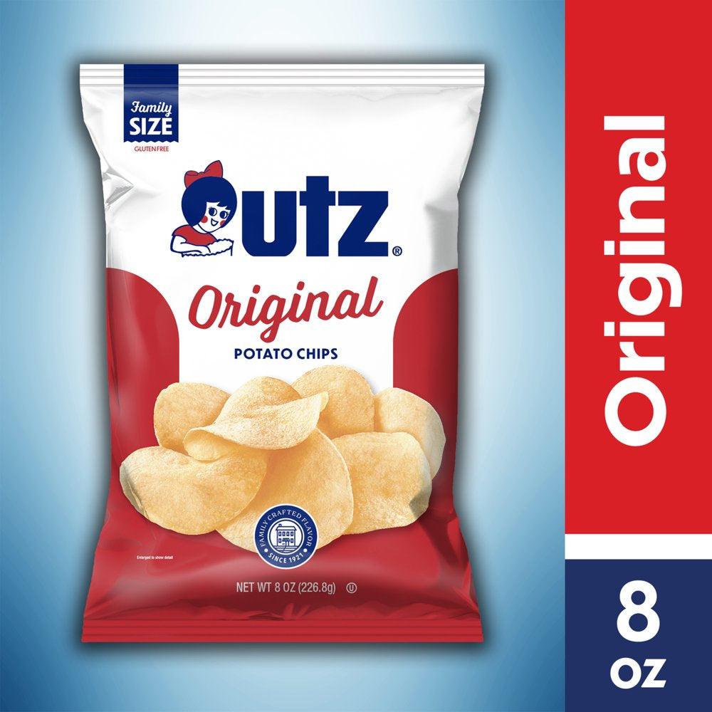 8 Oz Utz Original Potato Chips