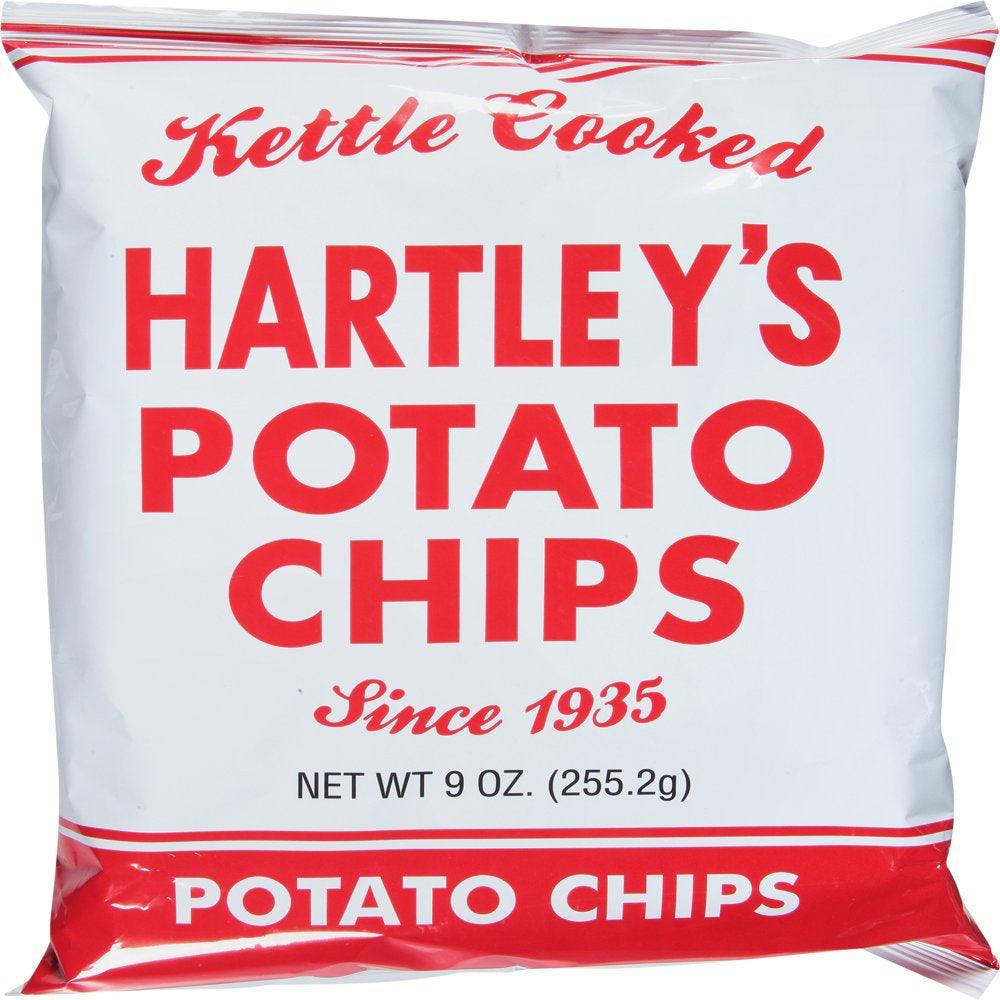 9Oz. Hartley&#039;S Plain Potato Chips