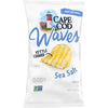 Cape Cod Potato Chips, Wavy Cut Sea Salt Kettle Chips, 7.5 Oz