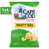 Cape Cod Potato Chips, Sour Cream and Onion Kettle Chips, 13 Oz Party Size