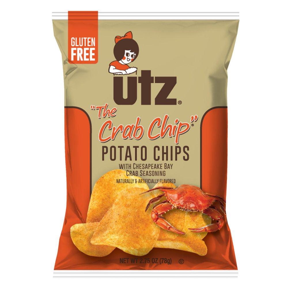 2.75 Oz Utz &quot;The Crab Chip&quot; Potato Chips