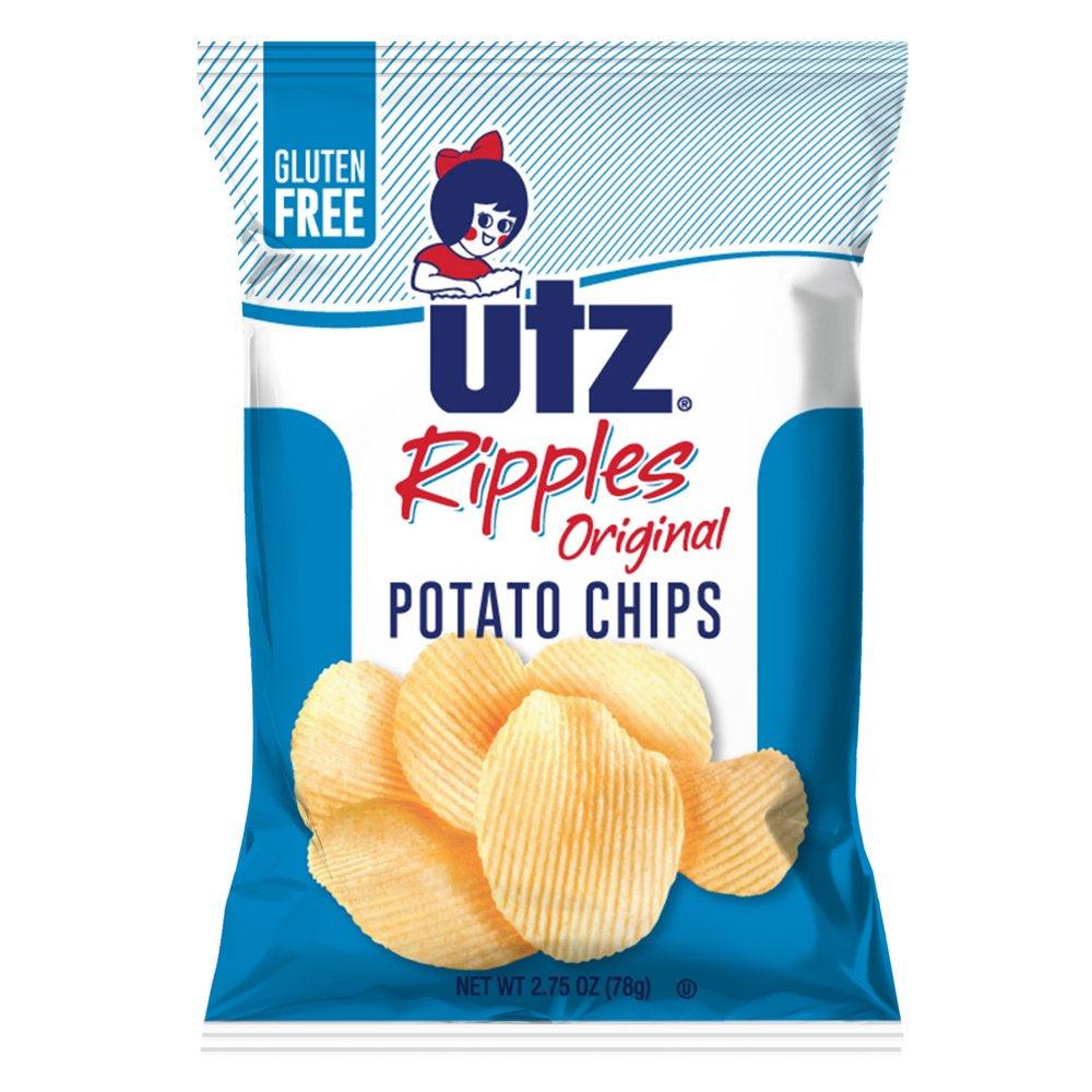 2.75 Oz Utz Ripples Original Potato Chips