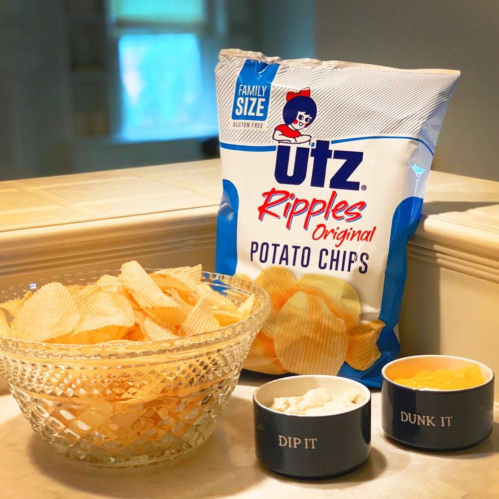 2.75 Oz Utz Ripples Original Potato Chips