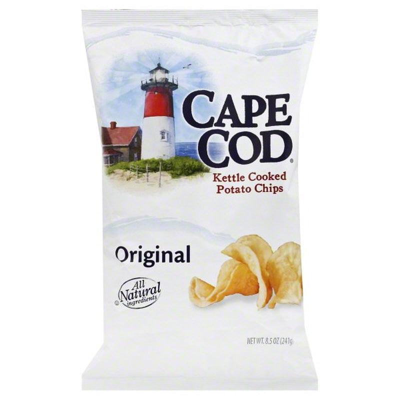 Cape Cod Kettle Cooked Original Potato Chips, 8.5 Oz.