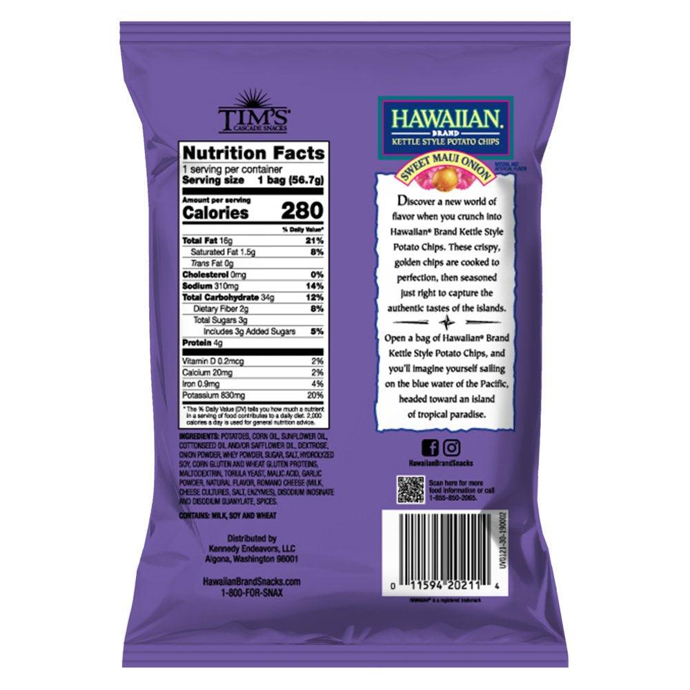 2 Oz Hawaiian Maui Onion Kettle Chip