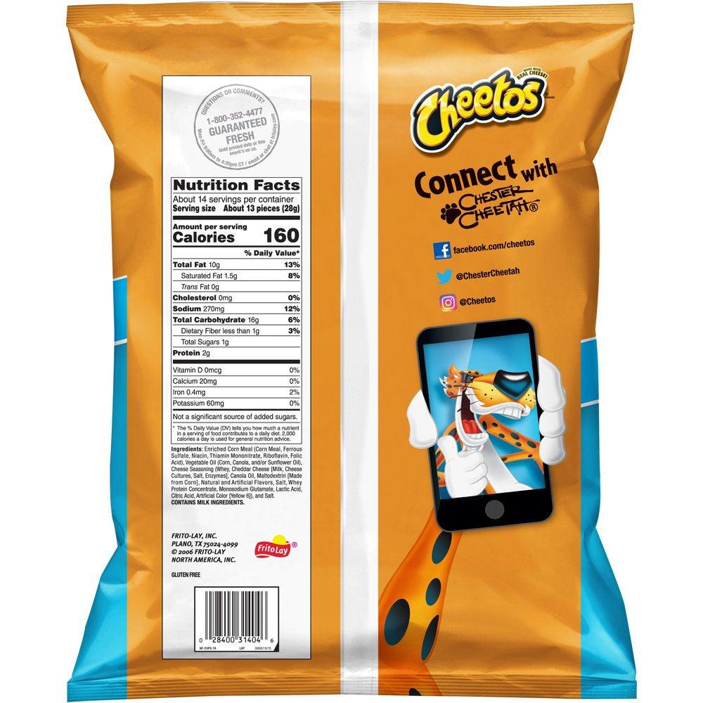 Cheetos Puffs Cheese Flavored Snack Chips, Party Size, 13.5 Oz Bag