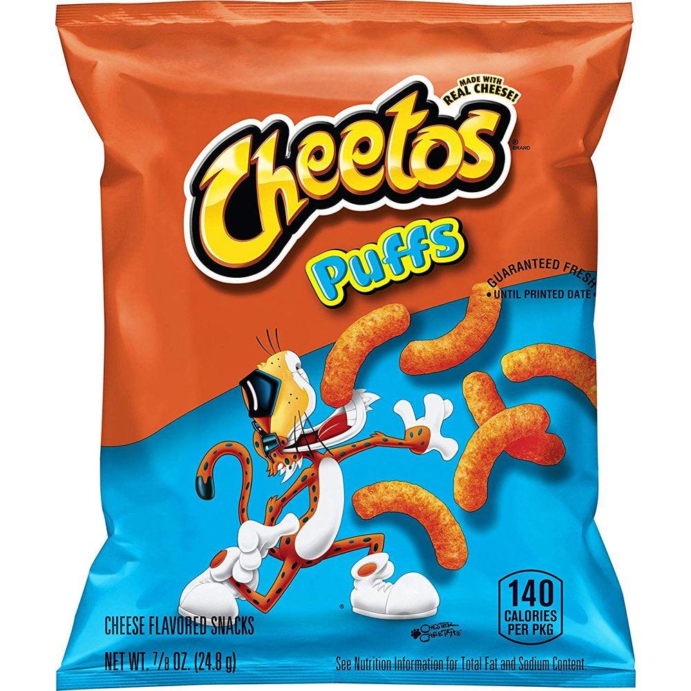 Cheetos Jumbo Puffs, 0.875 Oz, 40 Ct