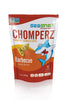 Chomperz Crunchy Seaweed Chips - Barbecue - Case of 8 - 1 Oz.