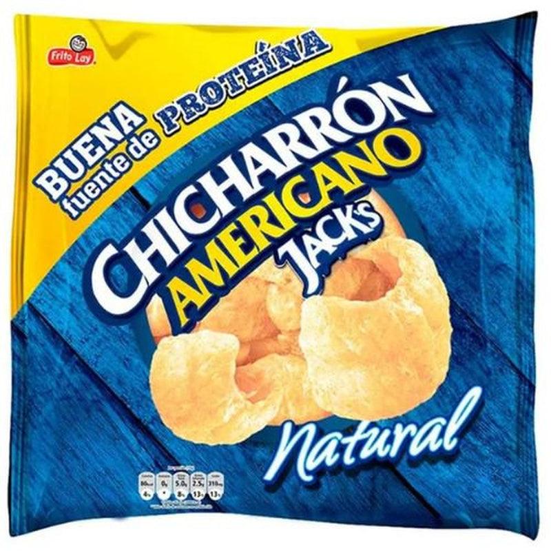 Chicharrones Americanos (24 Pack) Pork Crackling Snacks for Snack Lovers Colombian Snack Mecato Colombiano Colombian Food Colombian Candy