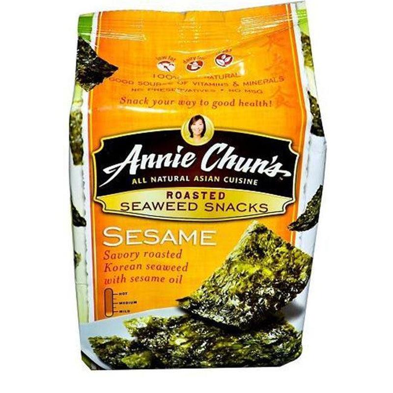 Annie Chun&#039;S Organic Sesame Seaweed Snacks, 0.35 Oz