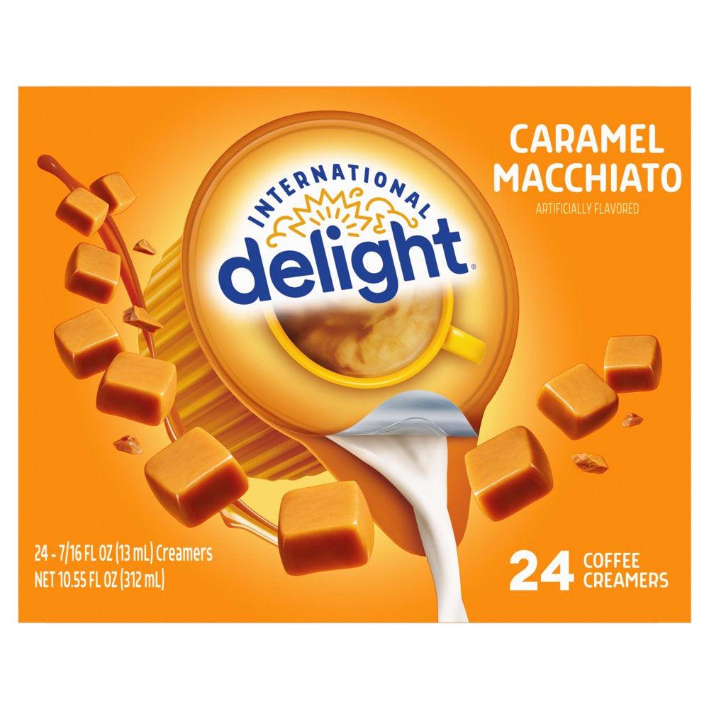 Caramel Macchiato Coffee Creamer Singles, 24 Count