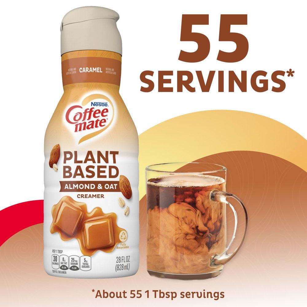 Coffee Mate Almond &amp; Oat Caramel Flavored Coffee Creamer, 28 Fl Oz