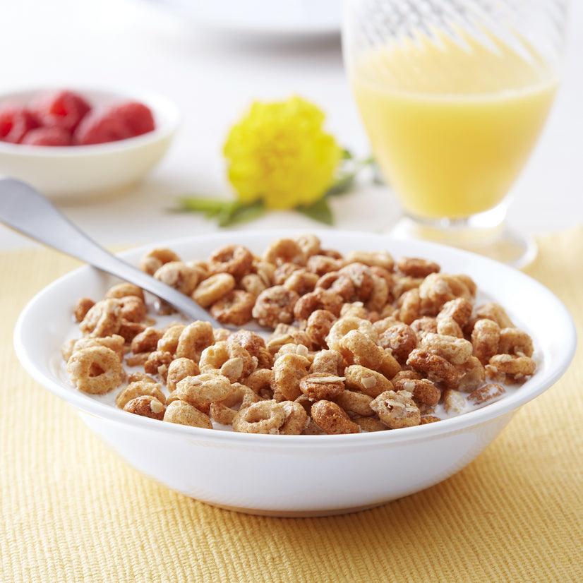 Cheerios Oat Crunch Cinammon Oat Breakfast Cereal, Family Size, 24 Oz