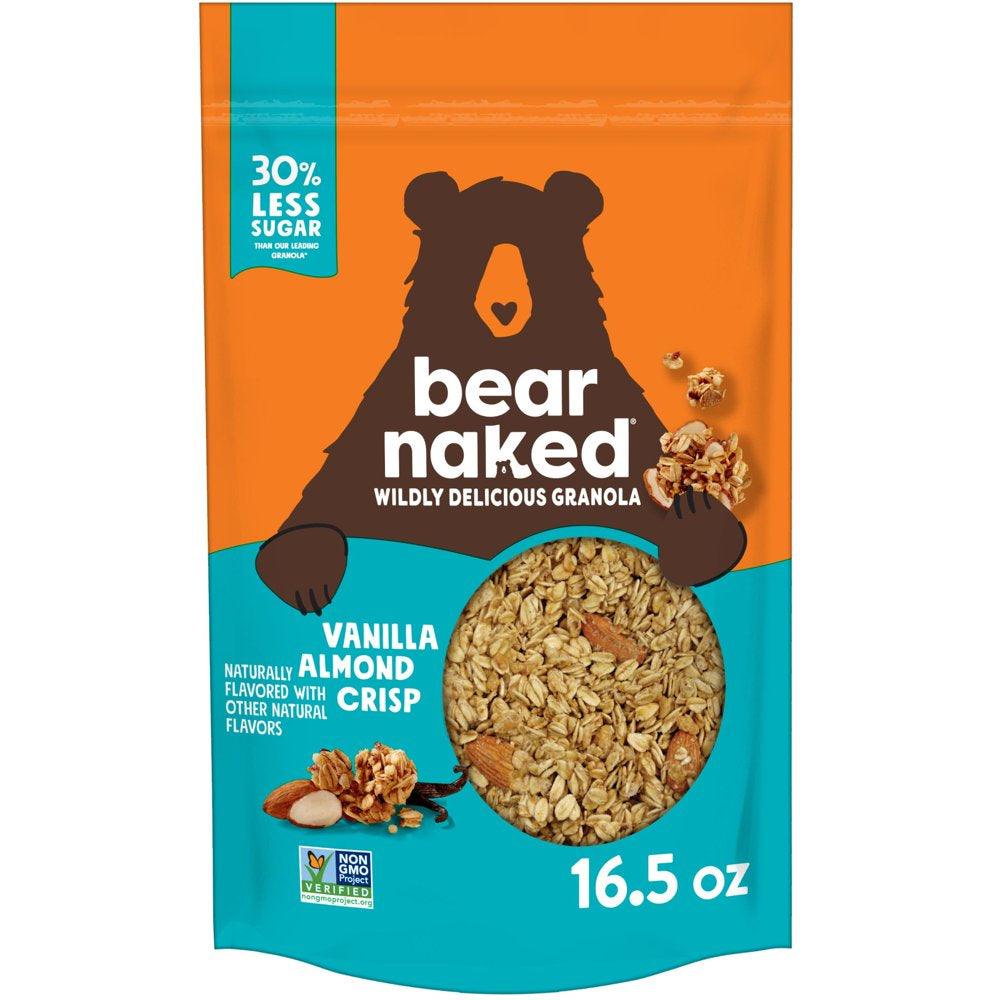 Bear Naked Vanilla Almond Crisp Granola Cereal, 16.5 Oz