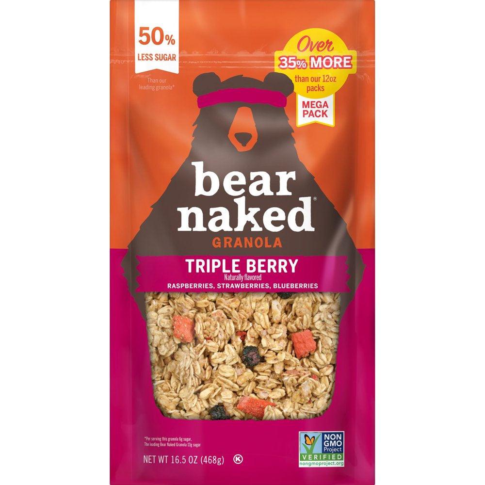 Bear Naked Triple Berry Crunch Granola Cereal, 16.5 Oz