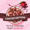 Chocolate Strawberry Cheerios Valentine’S Day Breakfast Cereal, Family Size, 18.5 OZ