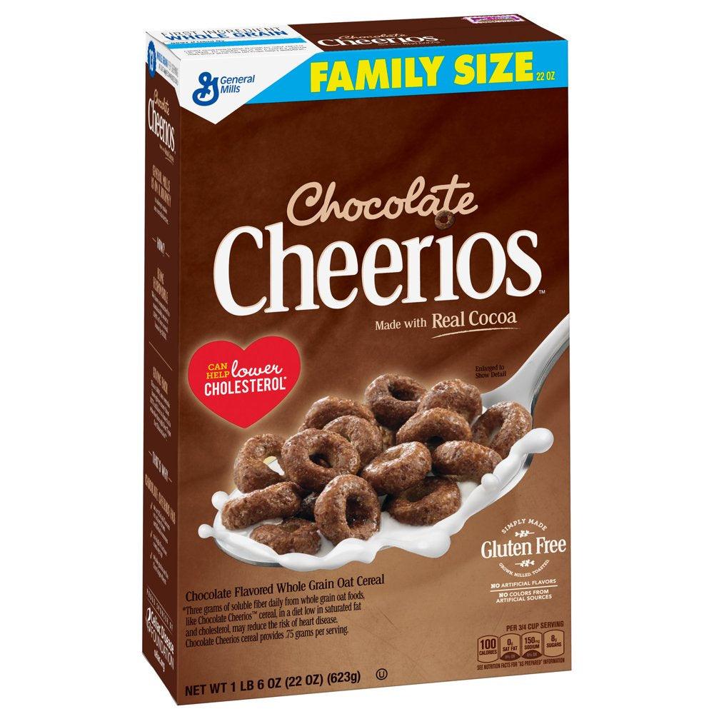 Chocolate Cheerios Gluten Free Breakfast Cereal, 22 Oz