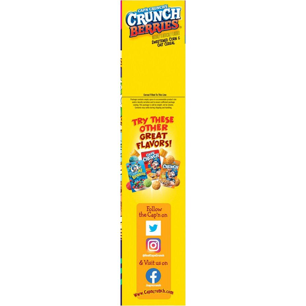 Cap&#039;N Crunch&#039;S Crunch Berries, Kids Cereal, 20.5 Oz Box