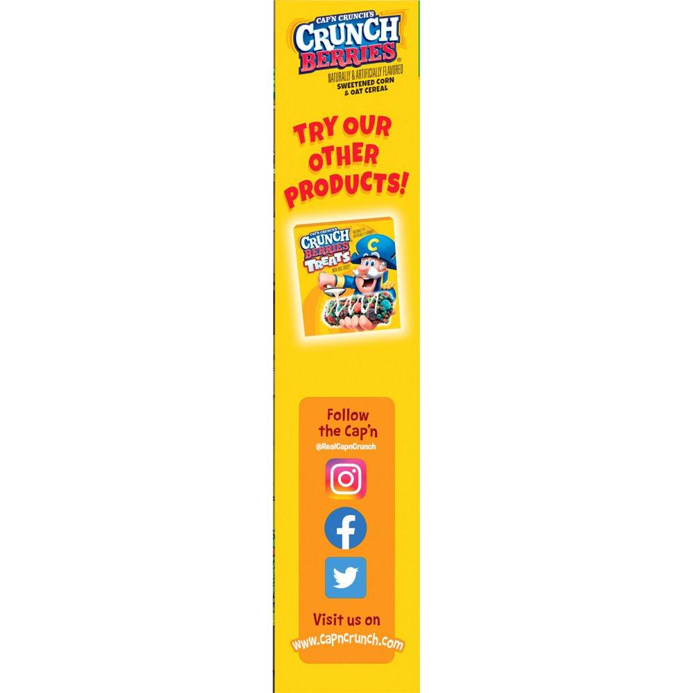 Cap&#039;N Crunch&#039;S Crunch Berries, Kids Cereal, 20.5 Oz Box