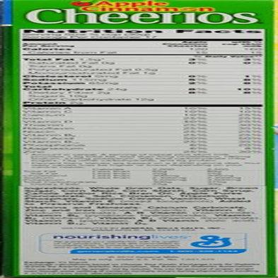 Cheerios Cereal, 18 Oz