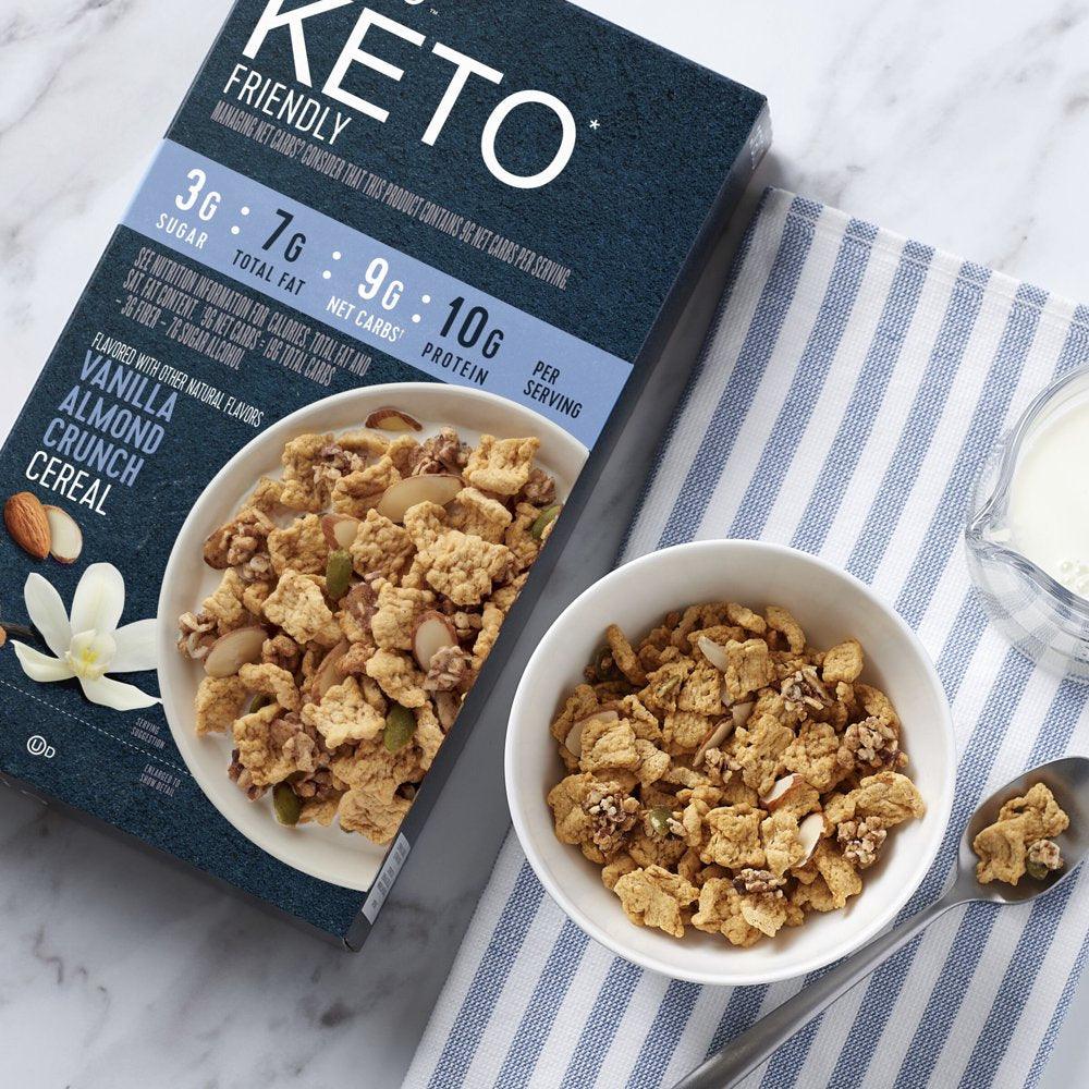 :Ratio Keto Friendly Vanilla Almond Crunch Breakfast Cereal, 10.4 OZ