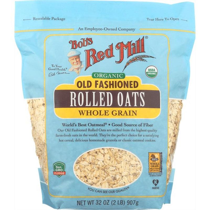 Bob&#039;S Red Mill, Old Fashioned Rolled Oats, Organic, 32 Oz