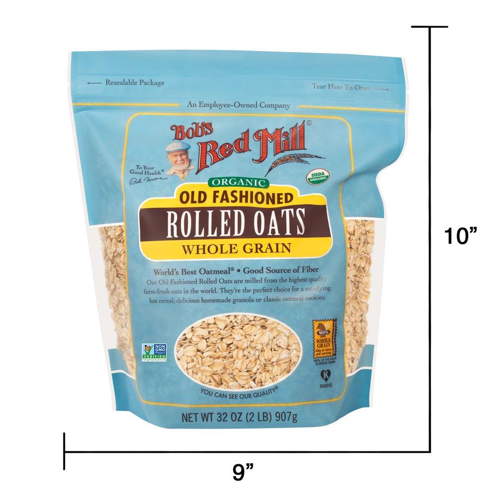 Bob&#039;S Red Mill, Old Fashioned Rolled Oats, Organic, 32 Oz