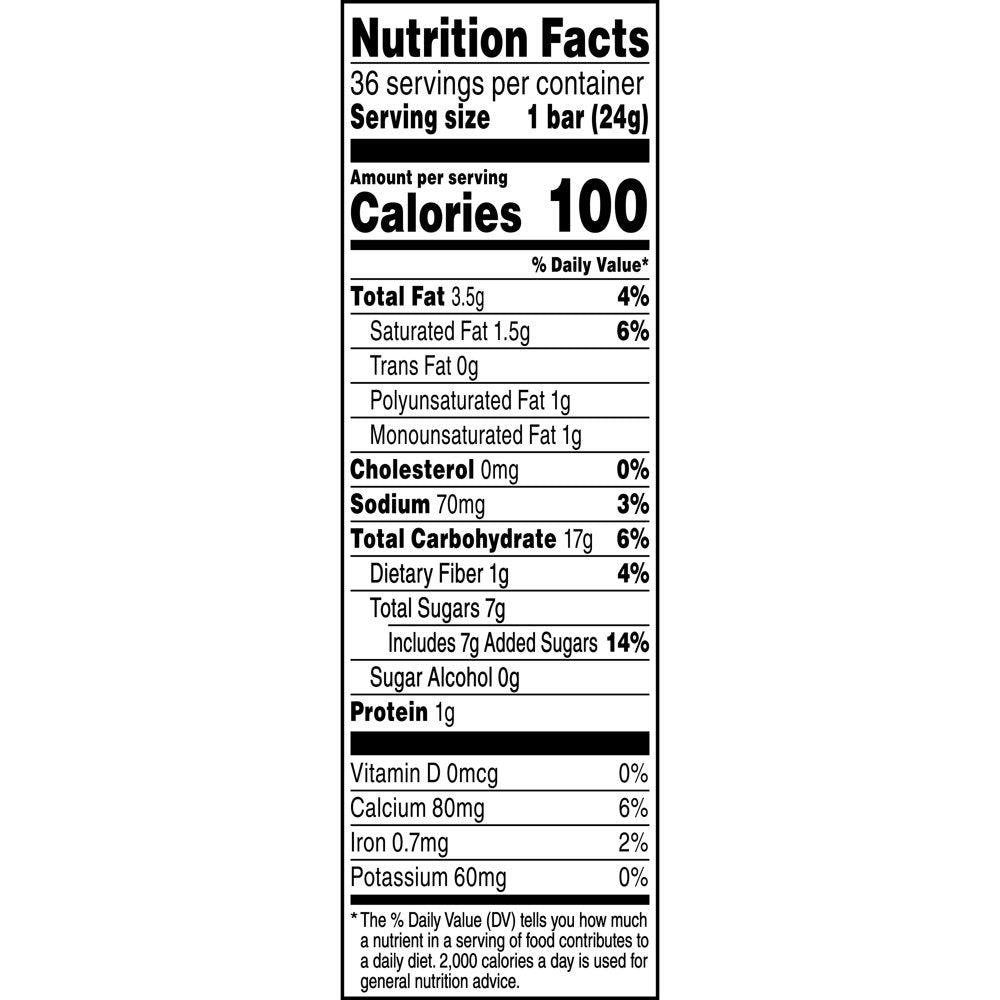 Chewy Chocolate Chip Granola Bars, 0.84 Oz, 36 Count