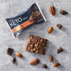 :Ratio KETO Friendly Soft Baked Bars, Chocolate Brownie, Keto Snacks, 6 Ct