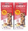 2 Packs Kirkland Signature Chewy Protein Bars 42 Bars 59.2 OZ Each