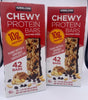 2 Packs Kirkland Signature Chewy Protein Bars 42 Bars 59.2 OZ Each