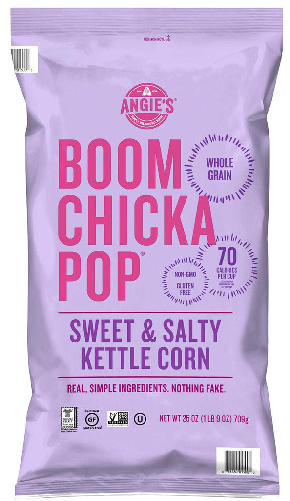 2 X Angie&#039;S Boom Chicka Pop Sweet and Salty Kettle Corn Popcorn 25 Oz *So Good!