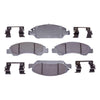 Acdelco Silver Ceramic Front Disc Brake Pad Set 14D1367ACH