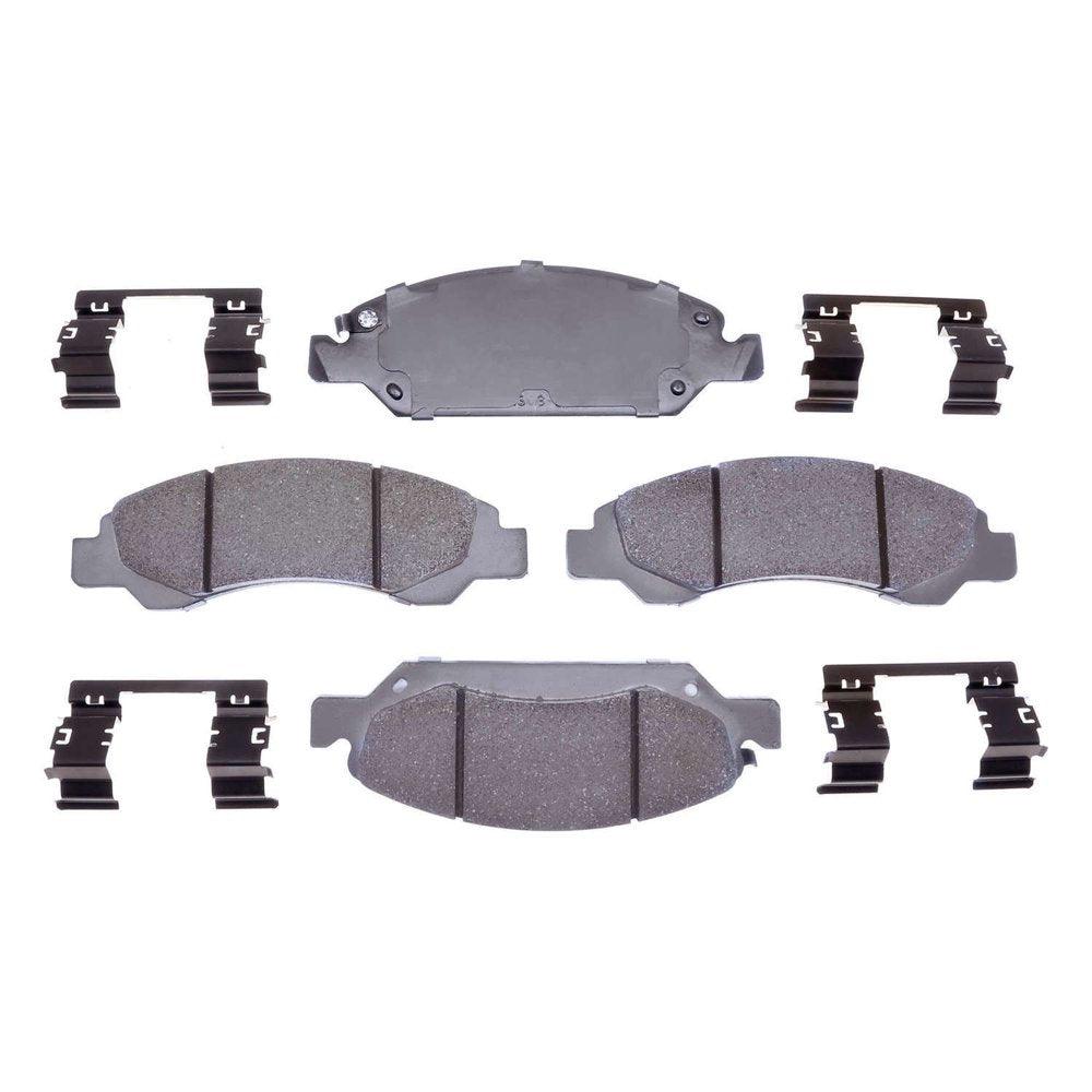 Acdelco Silver Ceramic Front Disc Brake Pad Set 14D1367ACH