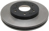 Acdelco Gold Black Hat Front Disc Brake Rotor 18A1705 Fits 2018 Chevrolet Silverado 1500