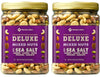 2 Packs Member&#039;S Mark Deluxe Mixed Nuts with Sea Salt 34 OZ Each Pack