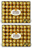 2 Packs Ferrero Rocher Fine Hazelnut Chocolates 48 Count, 21.1 Oz Each Pack