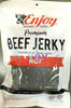 2 Packs Enjoy Premium Hot Beef Jerky 8 OZ Each Pack