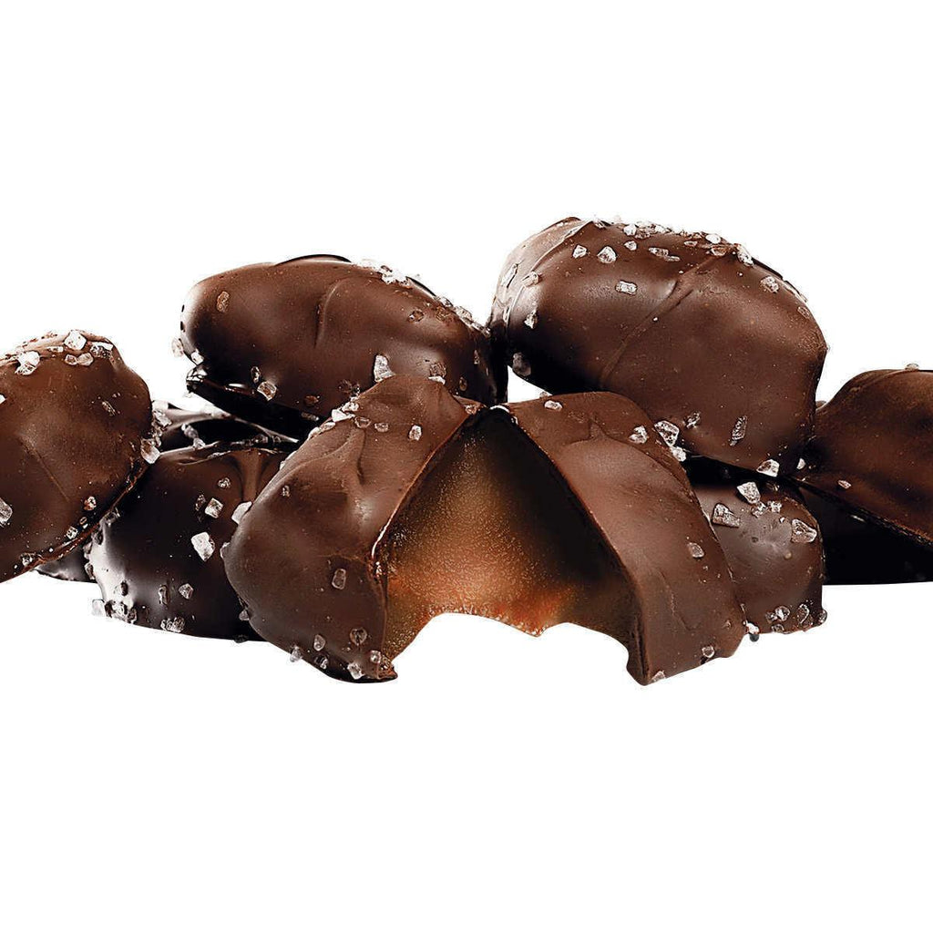 2 Packs Sanders Milk Chocolate Sea Salt Caramels Fine Chocolates 36 OZ Each Pack