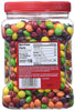 2 Jars Skittles Original Fruity Candy Jar Bite Size Candies 54 Oz Each Jar