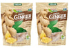 2 Packs Paradise Green Dried Ginger Chunks Uncrystallized 32 Oz Each Pack = 4Lbs