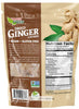 2 Packs Paradise Green Dried Ginger Chunks Uncrystallized 32 Oz Each Pack = 4Lbs